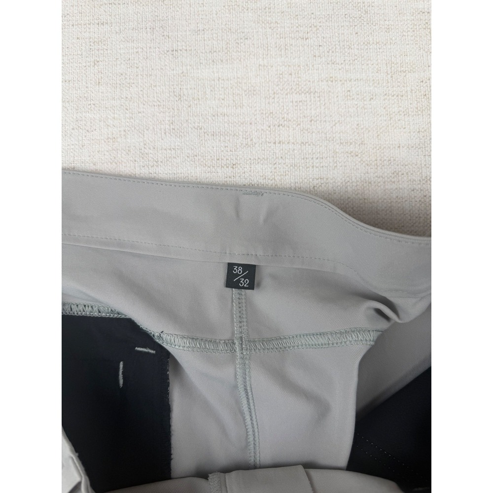 Public Rec All Day Every Day Pants Mens 38x32 Light Grey Straight Chino Tech - Picture 3 of 12